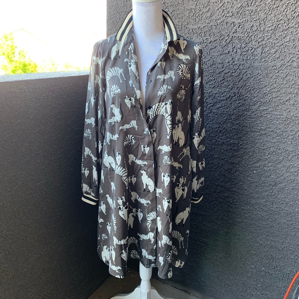 Zara Gray Dress
